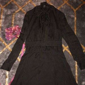 DVF Black and Beige Dress Size 8
